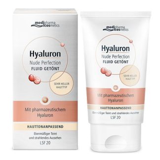 HYALURON NUDE Perfect. Fluid getönt s. hel HT LSF 20 50 ml