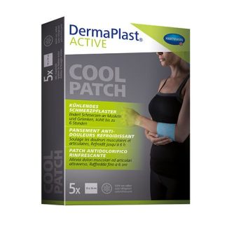 DERMAPLAST Active Cool Patch 10x14 cm 5 St