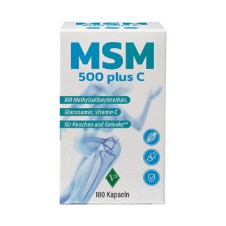 MSM 500 mg plus Kapseln 180 St