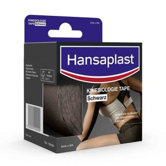 HANSAPLAST Sport Kinesiologie Tape 5 cmx5 m schw.  1 St