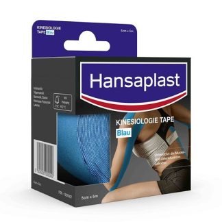 HANSAPLAST Sport Kinesiologie Tape 5 cmx5 m blau 1 St