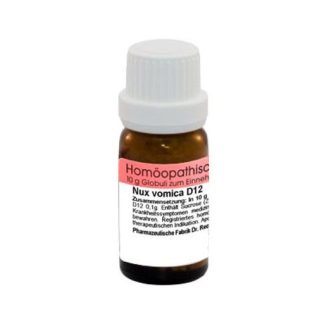 NUX VOMICA D 12 Globuli 10 g *