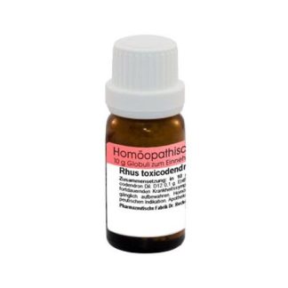 RHUS TOXICODENDRON D 12 Globuli 10 g *