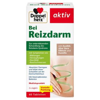 DOPPELHERZ Bei Reizdarm Tabletten 60 St