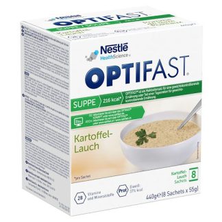 OPTIFAST Suppe Kartoffel-Lauch Pulver 8X55 g