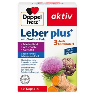 DOPPELHERZ Leber plus Kapseln 30 St