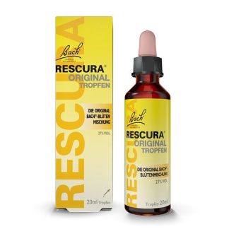 BACHBLÜTEN Original Rescura Tropfen m. Alkohol 20 ml