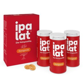 IPALAT Halspastillen honigmild o. Menthol zuckerfr.  120 St