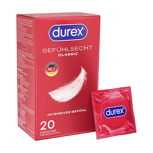 DUREX Gefühlsecht classic Kondome 20 St