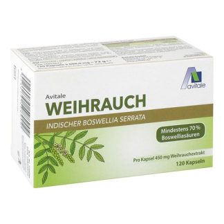 WEIHRAUCH 450 mg Boswellia Serrata Kapseln 120 St