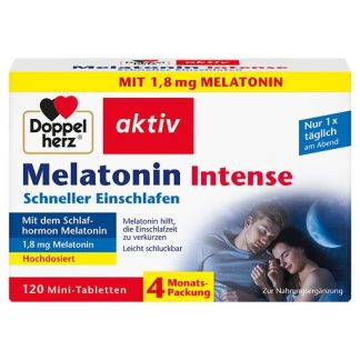 DOPPELHERZ Melatonin Tabletten 120 St