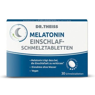 DR. THEISS Melatonin Einschlaf-Schmelztabletten 30 St