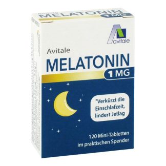 MELATONIN 1 mg Mini-Tabletten im Spender 120 St