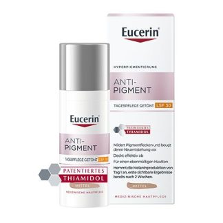 EUCERIN Anti-Pigment Tag getönt mittel LSF 30 50 ml