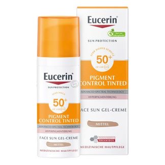 EUCERIN Sun Fluid Pigment Control mittel LSF 50+ 50 ml