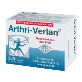 ARTHRI-VERLAN zur Nahrungsergänzung Tabletten 200 St