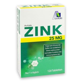 ZINK 25 mg Tabletten 120 St