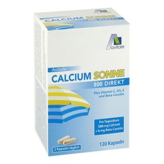 CALCIUM SONNE 500 Kapseln 120 St