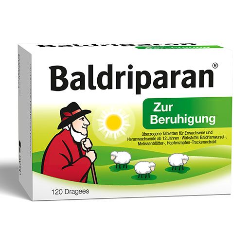 BALDRIPARAN zur Beruhigung überzogene Tabletten 120 St *
