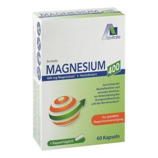MAGNESIUM 400 mg Kapseln 60 St