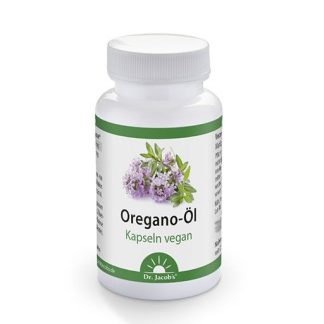 OREGANO ÖL Kapseln vegan Dr. Jacob's 60 St