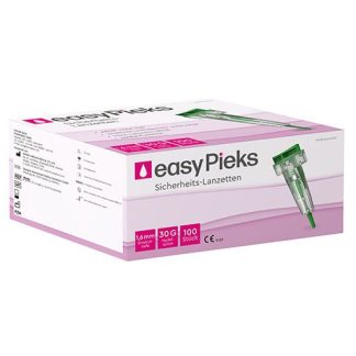 EASYPIEKS Sicherheits-Lanzetten 30 G 100 St