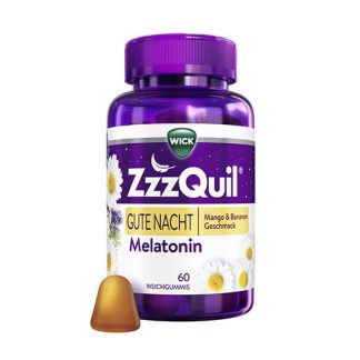 WICK ZzzQuil Gute Nacht Mango & Banane 60 St