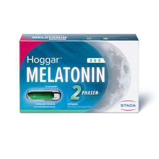 HOGGAR Melatonin DUO Einschlaf-Kapseln 30 St