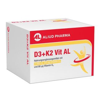 D3+K2 Vit AL 1000 I. E. /80 μg Kapseln 90 St