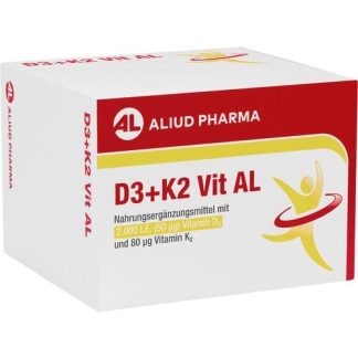 D3+K2 Vit AL 2000 I. E. /80 μg Kapseln 90 St