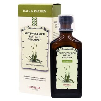 RIVIERA Spitzwegerich Saft mit Vitamin C 250 ml