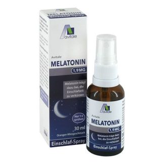MELATONIN 1,9 mg Einschlaf-Spray 30 ml