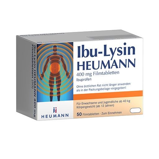 IBU-LYSIN HEUMANN 400 mg Filmtabletten 50 St *