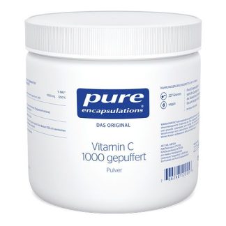 PURE ENCAPSULATIONS Vitamin C 1000 gepuffert Pulv.  227 g