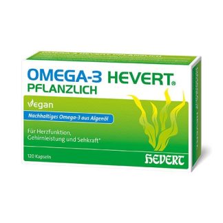 OMEGA-3 HEVERT pflanzlich Weichkapseln 120 g
