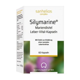 SILYMARINE Mariendistel Leber-Vital-Kapseln 60 St