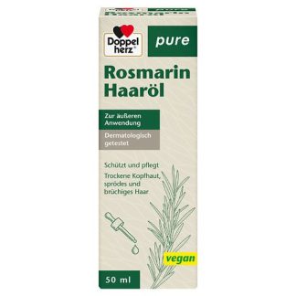 DOPPELHERZ Rosmarin Haaröl pure 50 ml