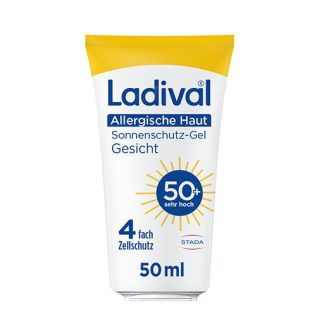 LADIVAL allergische Haut Gel Gesicht LSF 50+ 50 ml