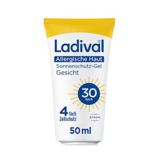 LADIVAL allergische Haut Gel Gesicht LSF 30 50 ml