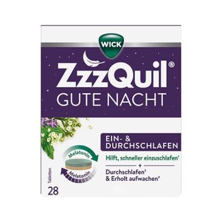 WICK ZzzQuil Gute Nacht Ein- und Durchschlafen TAB 28 St