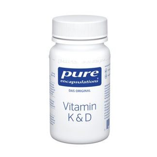 PURE ENCAPSULATIONS Vitamin K & D Kapseln 30 St