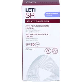 LETI SR Anti-Rötungen Creme Mineral SPF 30 40 ml