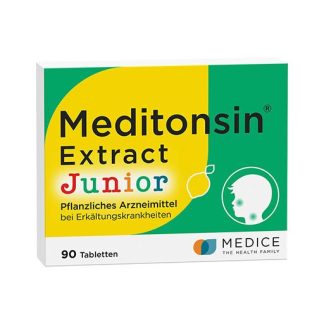 MEDITONSIN Extract Junior pflanzl. Erkältungstabl.  90 St *