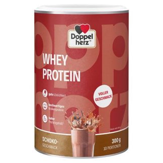 DOPPELHERZ Whey Protein Schoko-Geschmack Pulver 300 g