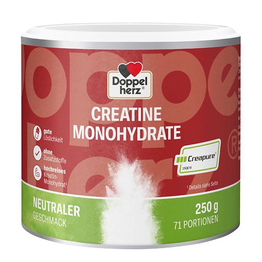 DOPPELHERZ Creatine Monohydrate Pulver 250 g