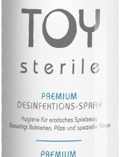 EIS Toy Cleaner | TOYsterile Disinfectant Spray for Sex Toys of All Materials | Protection Against Bacteria, Fungi and Viruses | Hygiene Spray with Disinfecting Effect | For Love Toys | 300 ml