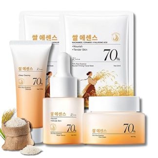 Reis Face Care Set 6 Pieces Skincare Set for Radiant Skin, Beauty Set, Moisturising Sets for Deep Care & Balancing Care, Gift Set for Women & Teenage Girls