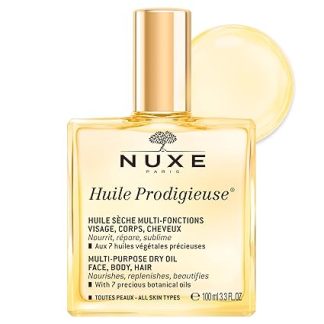 Nuxe Huile Prodigieuse Multi-Purpose Dry Oil Spray - Face, Body and Hair, 100 ml