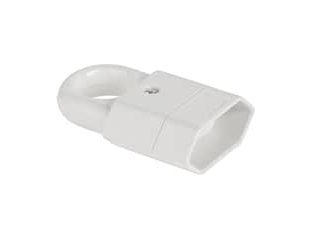 Mobile socket with holder b/u Euro 2.5 A 250 V white GP2C elgotech 5902694653218