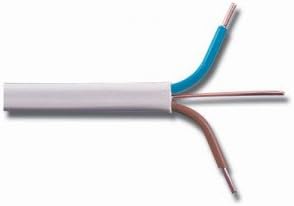 Twin & Earth Cable (6242Y) Grey 1.5 mm2 x 100 m by Generic